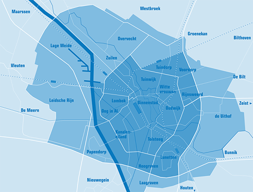 zoneverdeling centrum, groot en rand zones_500